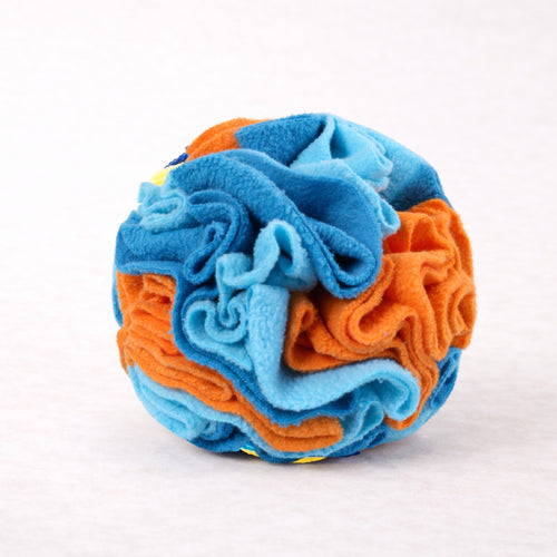 Balle de fouille Canidoo pour chien, jouet de reniflement, bleu