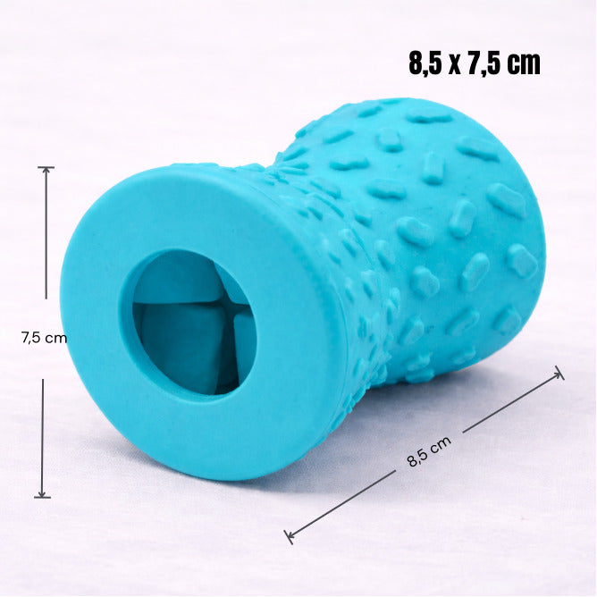 Distributeur de croquettes Canidoo à bascule - dimensions 8,5 x 7,5 cm