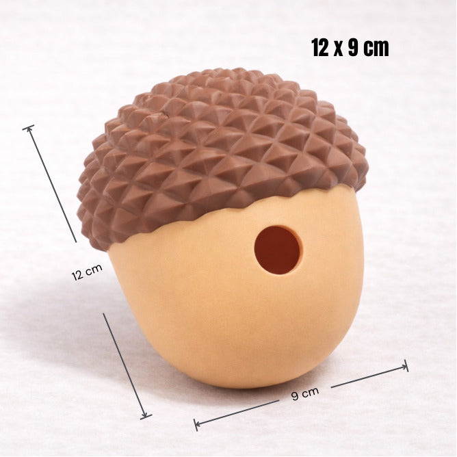 Distributeur de friandises format  gland Canidoo - dimensions 12 x 9 cm