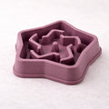 Gamelle anti-glouton Canidoo pour chien, relief étoile, rouge