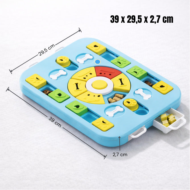 Puzzle interactif niveau 4 - dimension 39 x 29,5 x 2,7 cm